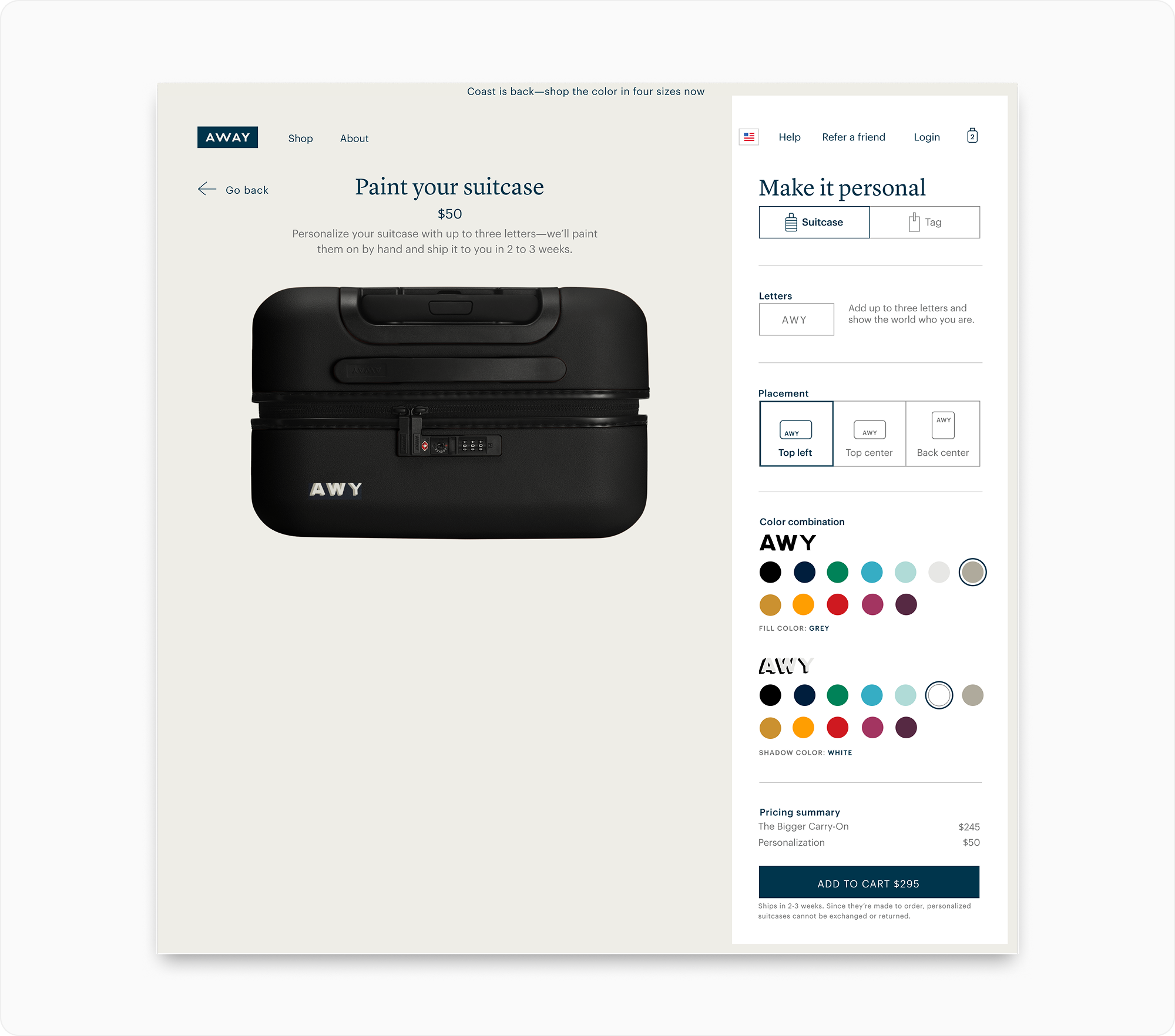 Personalization opportunity